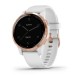 Смарт-годинник Garmin vivoactive 4S білий з рожево-золотистим безелем