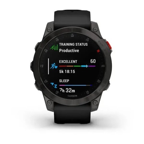 Смарт-годинник Garmin epix Gen 2 Sapphire чорний титановий