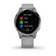 Смарт-годинник Garmin vivoactive 4S припилено-сірий зі сріблястим безелем