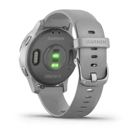 Смарт-годинник Garmin vivoactive 4S припилено-сірий зі сріблястим безелем