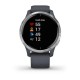 Смарт-годинник Garmin Venu синій граніт зі сріблястим безелем