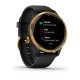 Смарт-годинник Garmin Venu чорний з золотистим безелем