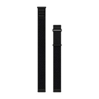Швидкозмінні ремінці Garmin ComfortFit тканинні (20 мм) сланцево-сірі/чорні