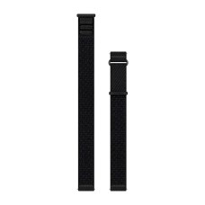 Швидкозмінні ремінці Garmin ComfortFit тканинні (20 мм) сланцево-сірі/чорні