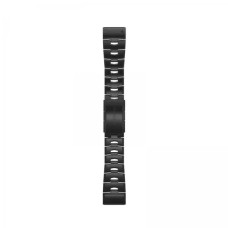 Ремінець для годинника Garmin QuickFit 26 титановий з вентиляцією, з карбоново-сірим DLC-покриттям