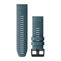 Ремінці для годинника Garmin QuickFit 26 силіконові озерно-сині