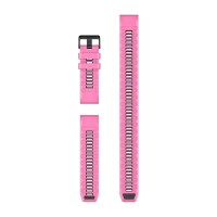 Ремінці для годинника Garmin QuickFit 26 силіконові рожеві (із 3 частин, для дайвінгу)