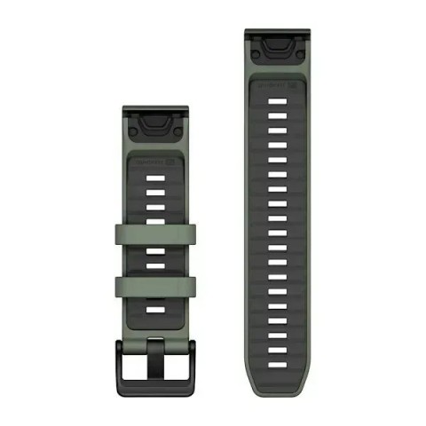 Ремінці для годинника Garmin QuickFit 22 силіконові верба/графітові