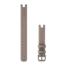 Ремінці для годинника Garmin Lily з італійської шкіри (14 мм) Paloma з фурнітурою із темної бронзи (великі)