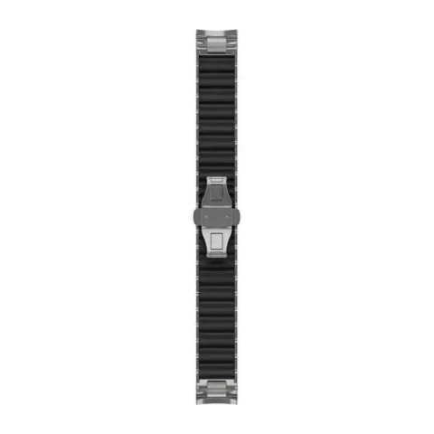 Ремінець для годинника Garmin QuickFit 22 металевий гібридний