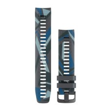 Змінні ремінці для смарт-годинника Garmin Instinct Collection (22 мм) силіконові, Lichen Camo