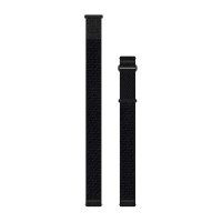 Швидкозмінні ремінці Garmin ComfortFit тканинні (18 мм) сланцево-сірі/чорні