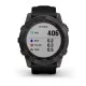 Смарт-часы Garmin fenix 7X Sapphire Solar карбоново-серые титановые DLC с черным ремешком