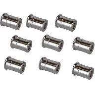 MEC ORIGINAL powder bushings #34,35,36,37,38,38a,39,39a,40 9pcs for Nobel - Набор ОРИГИНАЛЬНИХ мерок для станков МЕК под порох Нобель