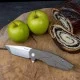 Ніж складаний туристичний Ruike P138-W, (9 см) 14C28N / G10 бежевий
