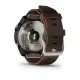 Смарт-часы Garmin D2 Mach 1 с коричневым ремешком Оксфорд