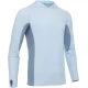 Реглан Favorite Hooded Jersey Basic S sun protect light blue