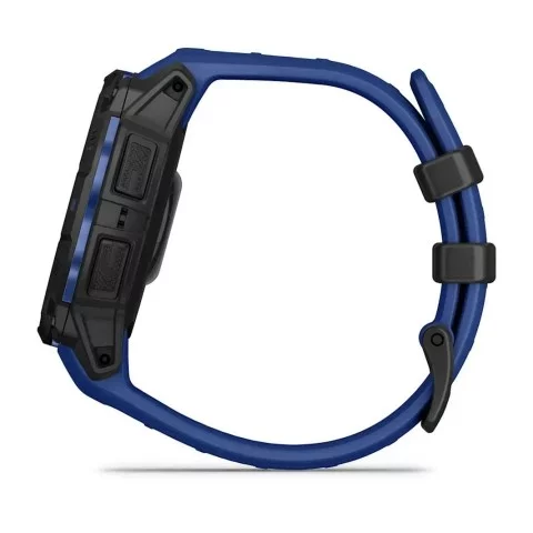 Смарт-годинник Garmin Instinct 3 (45 мм) AMOLED синя блискавка/чорний