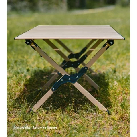 Складаний стіл Naturehike Star Jane T01 CNK2550JJ018, 89х60 см, вуглецева сталь, бежевий