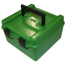 MTM H-100 Delux green 243 308 6.5 creed - Коробочка для хранения 100 патронов