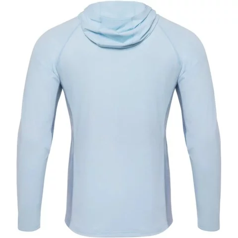 Реглан Favorite Hooded Jersey Basic S sun protect light blue