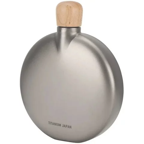 Фляга Snow Peak TW-116 Titanium Curved Flask