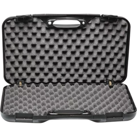 Кейс MEGAline 50x30x8.5 пластиковий, чорний, кліпси ц:чорний