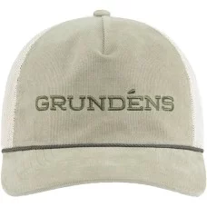 Кепка Grundens Cord Wordmark Trucker One size Light Olive