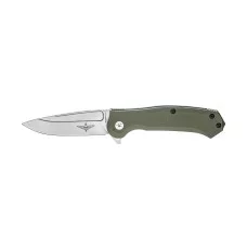 Нож Maserin Police, N690, G10 + титан, зеленый