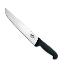 Нож кухонный разделочный Victorinox Fibrox 26 см, черный