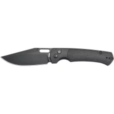 Нож Artisan Revel Black Blade AR-RPM9,  FRN ц:black