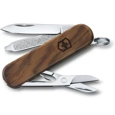 Ніж Victorinox Classic SD Wood 58мм,6функ,горіх