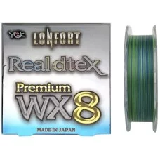 Шнур YGK Lonfort Real DTex X8 150m (мультиколор) #0.3/9lb