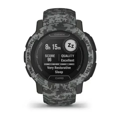 Смарт-часы Garmin Instinct 2 Camo Edition графитовые