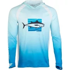 Реглан Favorite Hooded Jersey Tuna 3XL голубой