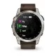 Смарт-часы Garmin D2 Mach 1 с коричневым ремешком Оксфорд