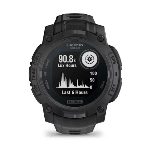 Garmin Instinct 3 (45 мм) Solar Tactical Edition черный