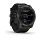 Смарт-часы Garmin fenix 7X Sapphire Solar карбоново-серые титановые DLC с черным ремешком