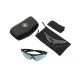 Очки тактические Leupold Sentinel Matte Black, Shadow Gray Flash
