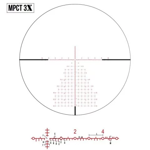 Прицел оптический ZCO 5-27x56 (36 мм) 10MIL FFP illum. MPCT3Х CCW