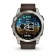 Смарт-часы Garmin D2 Mach 1 с коричневым ремешком Оксфорд