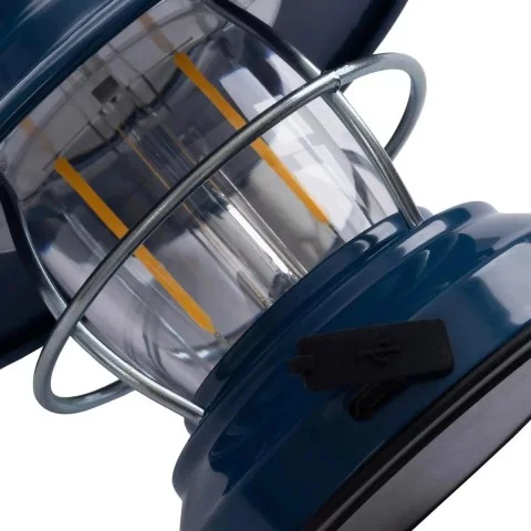 Фонарь кемпинговый Barebones Edison Mini Lantern 2AA/USB ocean blue