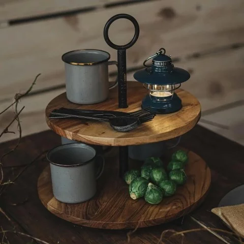Фонарь кемпинговый Barebones Edison Mini Lantern 2AA/USB ocean blue
