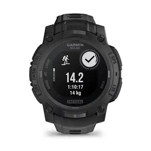 Garmin Instinct 3 (45 мм) Solar Tactical Edition черный