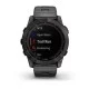 Смарт-часы Garmin fenix 7X Sapphire Solar карбоново-серые титановые DLC с титановим вентилируемым браслетом