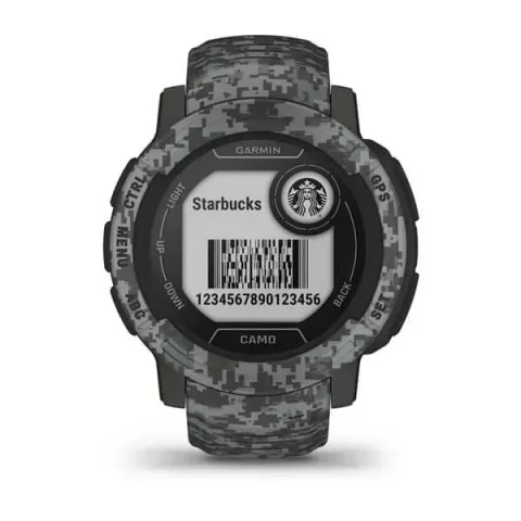 Смарт-часы Garmin Instinct 2 Camo Edition графитовые