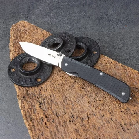 Багатофункціональний ніж Ruike Trekker LD32-B, (8.5 см) 12C27 / G10 чорний, 11 інстр.