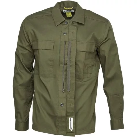 Рубашка First Tactical M'S V2 BDU LS SHRT L динный рукав олива