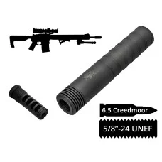 Глушитель разборный 2в1 с ДГК AFTactical S44M24 6.5 Creedmoor 5/8
