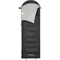 Спальный мешок KingCamp Oasis 250 Comf +12°C / Lim +7°C / Extr -3°C Black